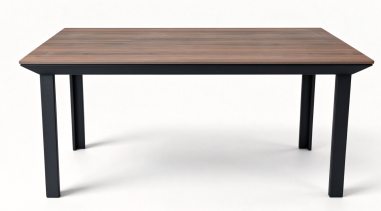 TABLE MADISON CERAMIK EFFET BOIS - 140x80CM