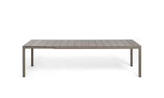 TABLE RIO 210 /280  X 100 CM NARDI TORTORA  Made in EU
