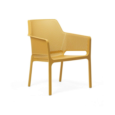 FAUTEUIL NET RELAX SENAPE - MOUTARDE - SALON NET NARDI Made in EU