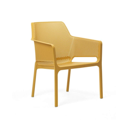 FAUTEUIL NET RELAX SENAPE - MOUTARDE - SALON NET NARDI Made in EU