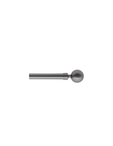 KIT EXT TRINGLE 120-210 CM D19 EMBOUT BASIC - GRIS BETON