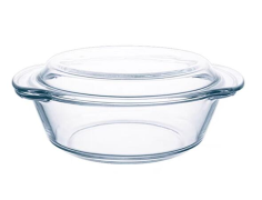 PLAT A FOUR  ROND + COUVERCLE 26 X 20 X 7 CM 2.5 LITRES