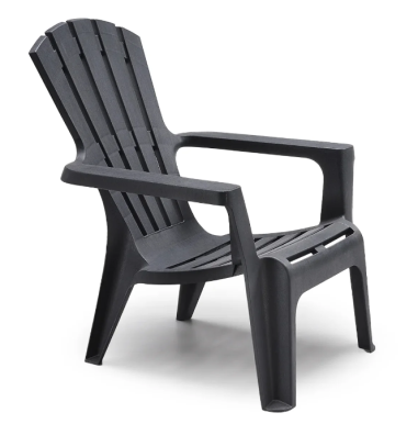 Fauteuil Empilable Mariland – Anthracite