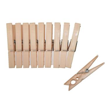 PINCE A LINGE  PLASTIQUE GEANTE  X 20