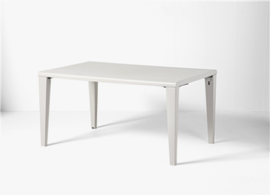 TABLE ALPHA   LIN - 150 X 90CM  GROSFILLEX FRANCE  **ARRET USINE**