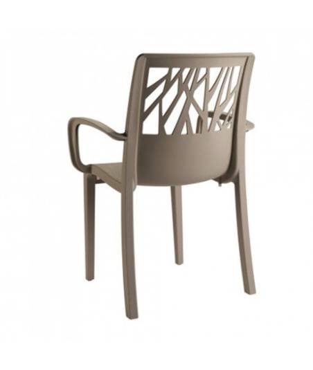 FAUTEUIL  VEGETAL TAUPE  GROSFILLEX FRANCE