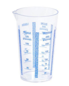 VERRE MESUREUR PLASTIQUE GRADUE 0.25 L  E D A EDA FRANCE