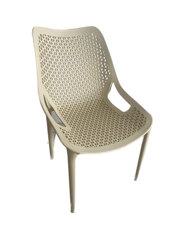 CHAISE OXY LIN POLYPRO - FIBRE DE VERRE EMPILABLE