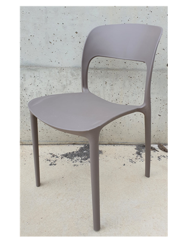 CHAISE LOLA TAUPE   ***CSP***