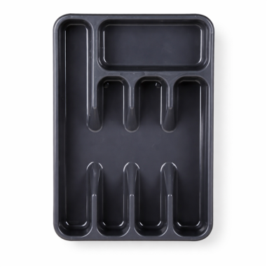 RANGE COUVERTS 5 CASES HG GRIS Made in EU