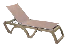 BAIN DE SOLEIL JAMAICA BEACH T2 / STRUCTURE TAUPE GROSFILLEX **ARRET USINE**