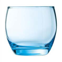 VERRE   *** SALTO***  32CL - FB - ARCOROC FRANCE  - ICE  BLEU