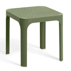 TABLE BASSE 40x40CM  NET - VERT AGAVE - SALON NET NARDI Made in EU