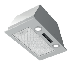 HOTTE ENCASTRABLE INOX 52 X 30 CM
