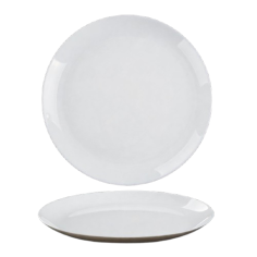 ASSIETTE CREUSE LUNA 20CM - BLANCHE - OPAL - VERRE TREMPÉ