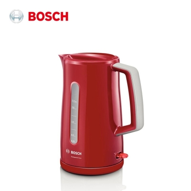 BOUILLOIRE ELECTRIQUE  BOSCH ROUGE TWK3A014 -